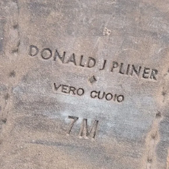 Donald J Pliner Delta Ankle Boots Womens 7 Distressed Olive Green Camo Moto Boho